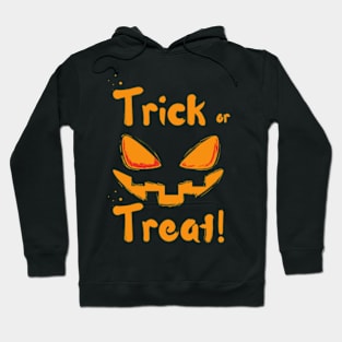 Halloween trick or treat ghost Hoodie